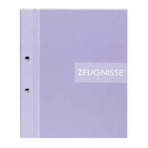 Goldbuch Zeugnismappe Zweiklang flieder