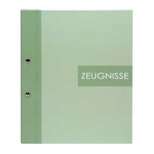 Goldbuch Zeugnismappe Zweiklang matcha