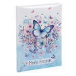 Goldbuch Freundebuch Schmetterlingsgarten