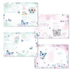 Goldbuch Freundebuch Schmetterlingsgarten