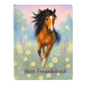 Goldbuch Freundebuch Wiesenglück