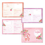 Goldbuch Freundebuch Rosentanz