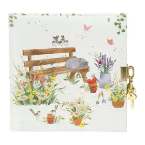 Goldbuch Tagebuch Garden Calm