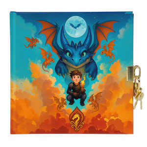 Goldbuch Tagebuch Drachenfreund