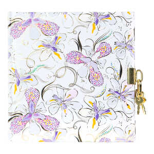 Goldbuch Tagebuch Orchid Mood White