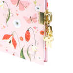 Goldbuch Tagebuch Secret Garden pink