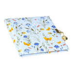 Goldbuch Tagebuch Secret Garden Blue