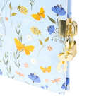 Goldbuch Tagebuch Secret Garden Blue
