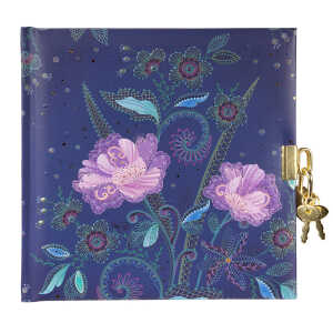 Goldbuch Tagebuch Natures Melody Blue