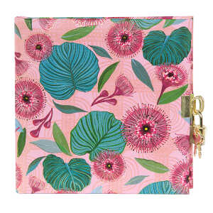 Goldbuch Tagebuch Tropical Leaves pink