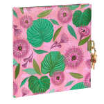 Goldbuch Tagebuch Tropical Leaves pink