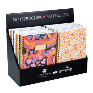 Goldbuch Spiral-Notizblock A5 Good Vibes