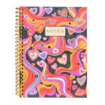 Goldbuch Spiral-Notizblock A5 Good Vibes Hearts