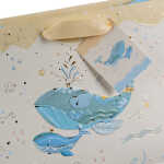 Goldbuch Geschenktasche Blue Whale