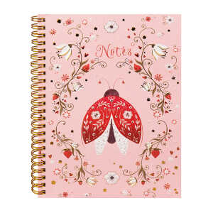 Goldbuch Spiral-Notizblock A5 Secret Garden