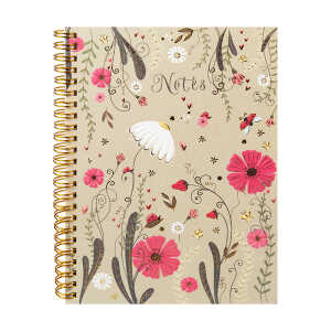 Goldbuch Spiral-Notizblock A5 Secret Garden