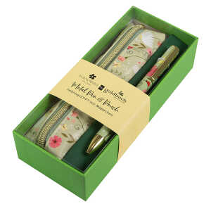 Goldbuch Set lieblingsSTIFT & Mäppchen Secret Garden sage green