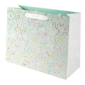 Goldbuch Geschenktasche Ribboné taupe