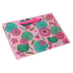 Goldbuch Geschenktasche Tropical Leaves pink