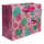 Goldbuch Geschenktasche Tropical Leaves pink