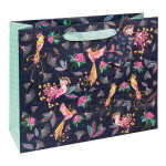 Goldbuch Geschenktasche Tropical Birds blue