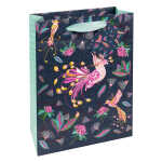 Goldbuch Geschenktasche Tropical Birds blue