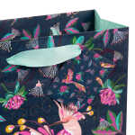 Goldbuch Geschenktasche Tropical Birds blue