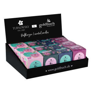 Goldbuch Display Kerzen Tropical
