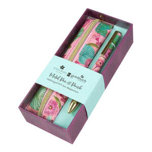 Goldbuch Set lieblingsSTIFT & Mäppchen Tropical Leaves