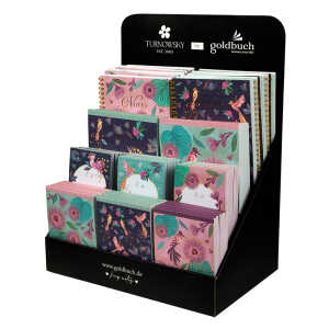 Goldbuch Papeterie Display Tropical