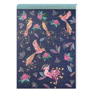 Goldbuch Block DIN A6 Tropical Birds dark