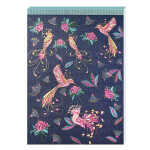 Goldbuch Block DIN A6 Tropical Birds dark
