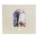 Goldbuch Gästebuch Herzensmoment Beige