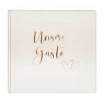 Goldbuch Gästebuch Herzklopfen