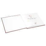 Goldbuch Babytagebuch voller Wunder - Weltraum Terracotta