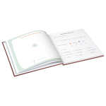 Goldbuch Babytagebuch voller Wunder - Weltraum Terracotta