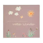 Goldbuch Babytagebuch voller Wunder - Wiese altrosa