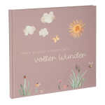 Goldbuch Babytagebuch voller Wunder - Wiese altrosa