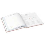 Goldbuch Babytagebuch voller Wunder - Wiese altrosa