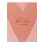 Goldbuch Notizbuch love what you do love what you do