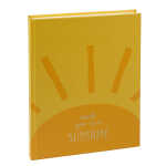 Goldbuch Notizbuch create sunshine create sunshine