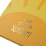 Goldbuch Notizbuch create sunshine create sunshine