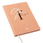 Goldbuch Notizbuch Notizen Gedankenfänger