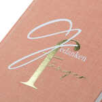 Goldbuch Notizbuch Notizen Gedankenfänger