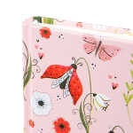Goldbuch Notizbuch Secret Garden pink