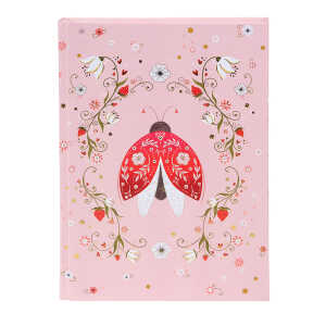 Goldbuch Notizbuch Secret Garden Ornamental Bug
