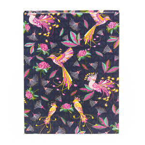 Goldbuch Notizbuch Tropical Birds Blue