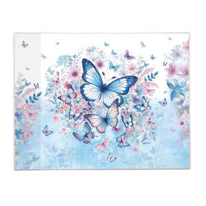 Goldbuch Schreibunterlage Schmetterlingsgarten