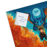 Goldbuch Schreibunterlage Drachenfreund