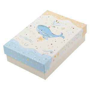 Goldbuch Geschenkkartonage - groß Blue Whale